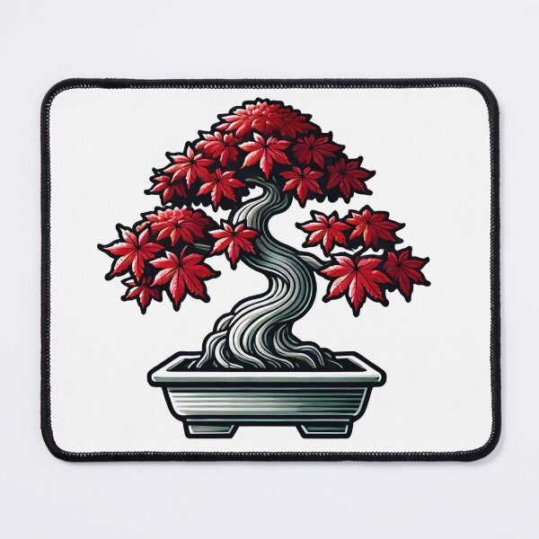 Item preview, Potted Bonsai Tree: Japanese Maple designed and sold by PinUpPizzazz.