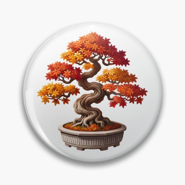 Item preview, Potted Bonsai Tree: Japanese Maple designed and sold by PinUpPizzazz.