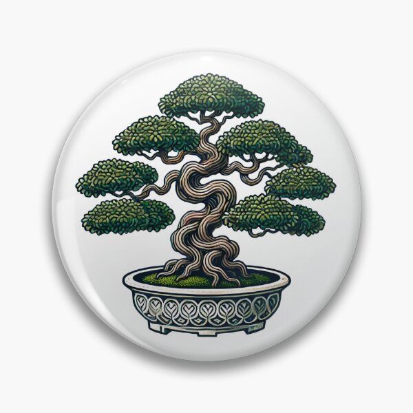 Item preview, Potted Bonsai Tree: Japanese Maple designed and sold by PinUpPizzazz.
