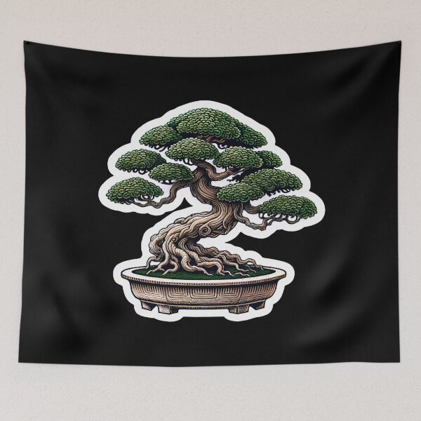 Item preview, Potted Bonsai Tree designed and sold by PinUpPizzazz.