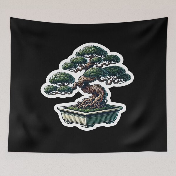 Item preview, Potted Bonsai Tree designed and sold by PinUpPizzazz.