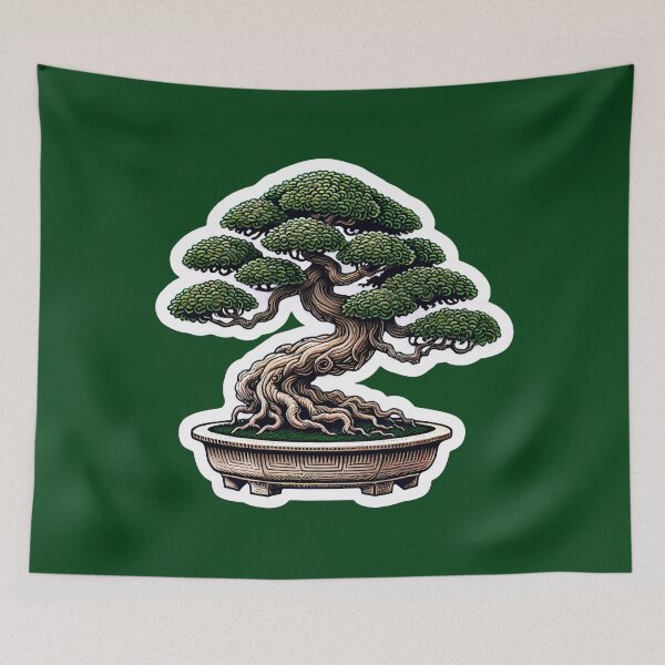 Item preview, Potted Bonsai Tree designed and sold by PinUpPizzazz.