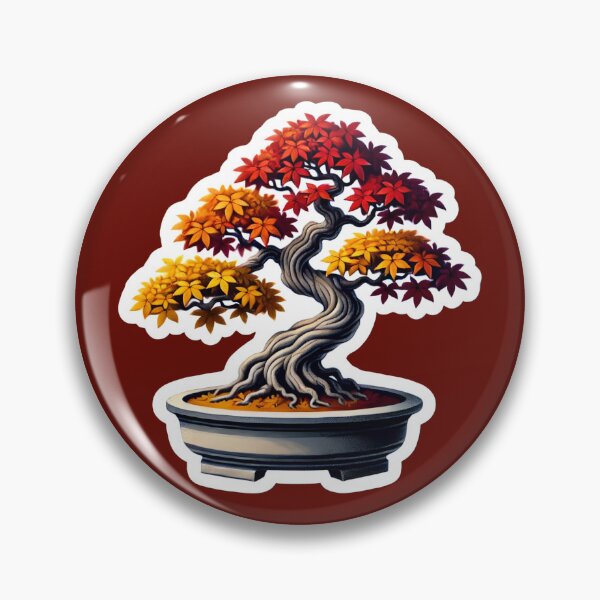 Item preview, Potted Bonsai Tree: Japanese Maple designed and sold by PinUpPizzazz.