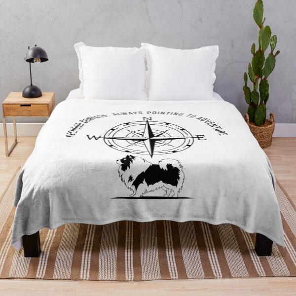 Item preview, Keeshond Compass – Always Pointing to Adventure | Dog Lover Gift for Keeshond Owners designed and sold by CuteDesignables.