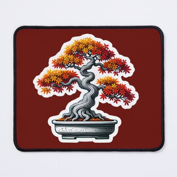 Item preview, Potted Bonsai Tree: Japanese Maple designed and sold by PinUpPizzazz.