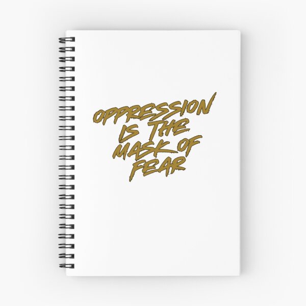 Item preview, Oppression is the mask of fear. Andor Quote designed and sold by NimuehArt.