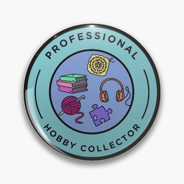 Item preview, Logotipo de coleccionista aficionado profesional designed and sold by HeyBadgett.