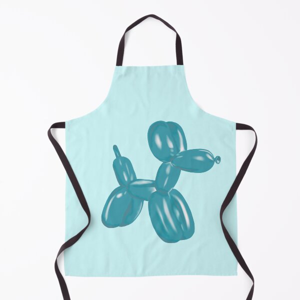 Item preview, Teal Blue Balloon Dog designed and sold by PoppyseedStudios.