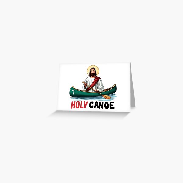 Item preview, Jesus Canoe designed and sold by devonclemon.