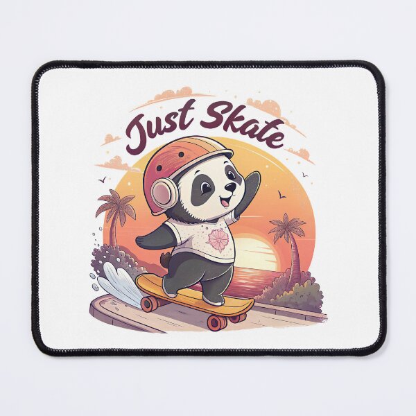 Item preview, Panda Skateboarding, Just Skate, Skateboard designed and sold by Skateboard-Art.
