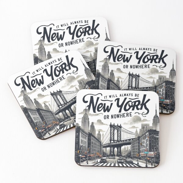 Item preview, It Will Always Be New York Or Nowhere designed and sold by devonclemon.