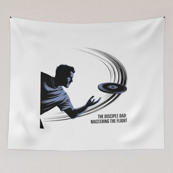 Item preview, The Disciple Dad: Mastering the Flight | Funny Disc Golf Dad designed and sold by CuteDesignables.