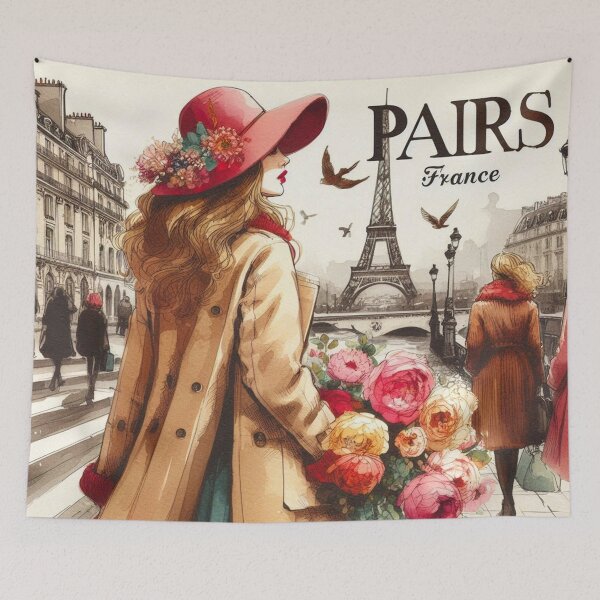 Item preview, Vintage Travel Paris designed and sold by devonclemon.