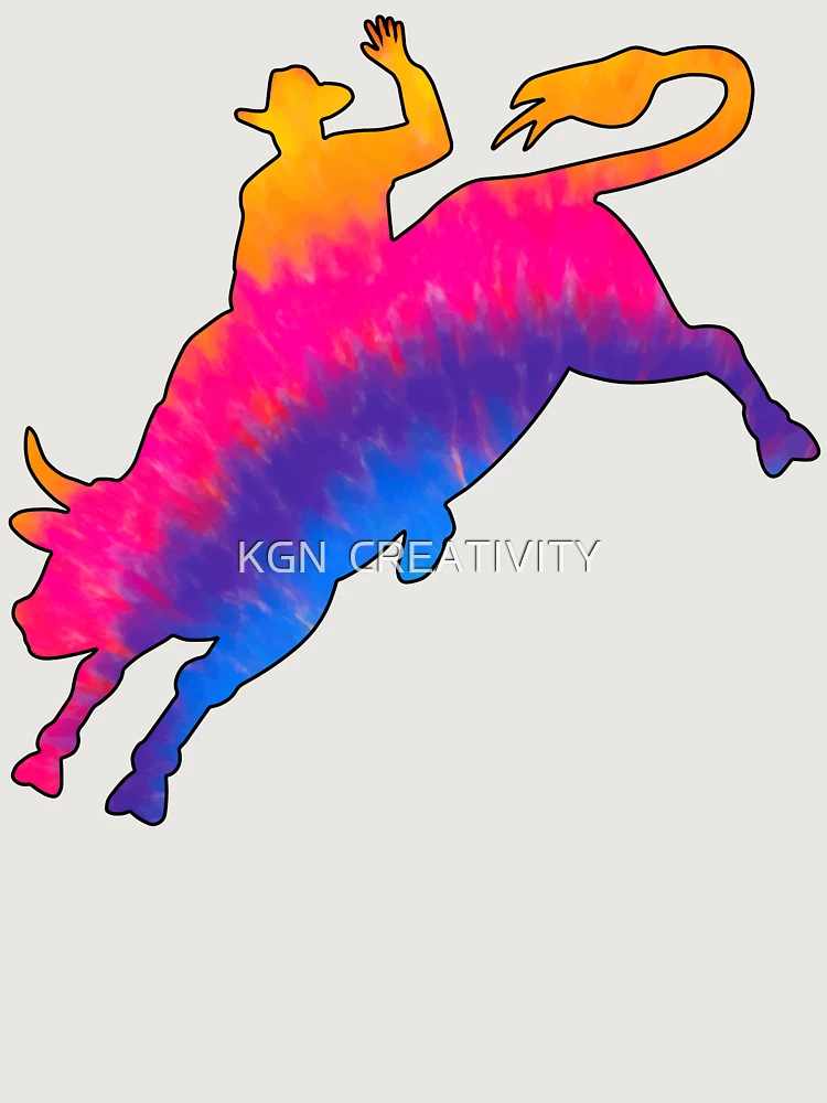 Thumbnail 6 of 6, Premium Oversized Sweatshirt, Bull Riding Sticker designed and sold by KGN  CREATIVITY.