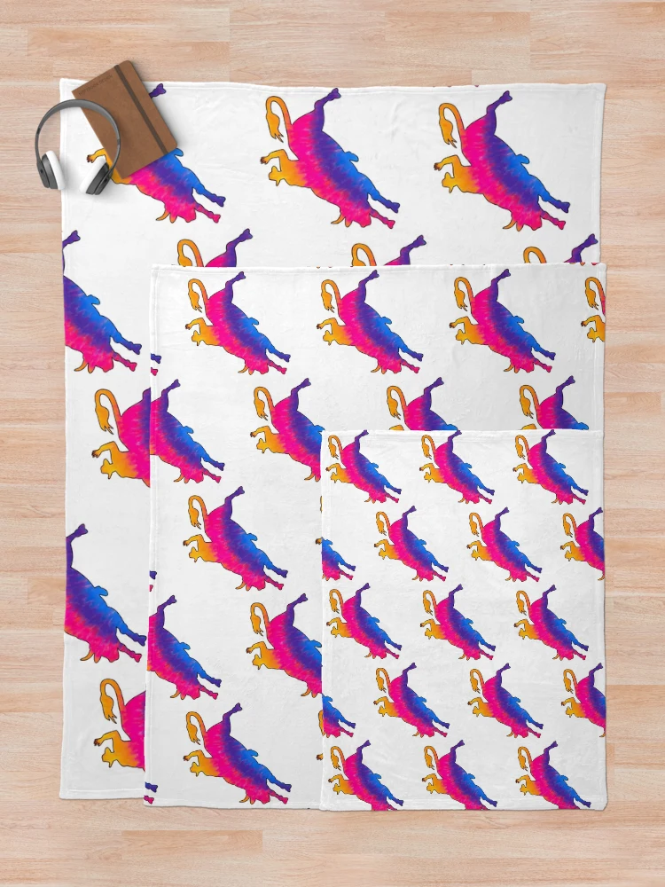 Thumbnail 5 of 6, Throw Blanket, Bull Riding Sticker designed and sold by KGN CREATIVITY.