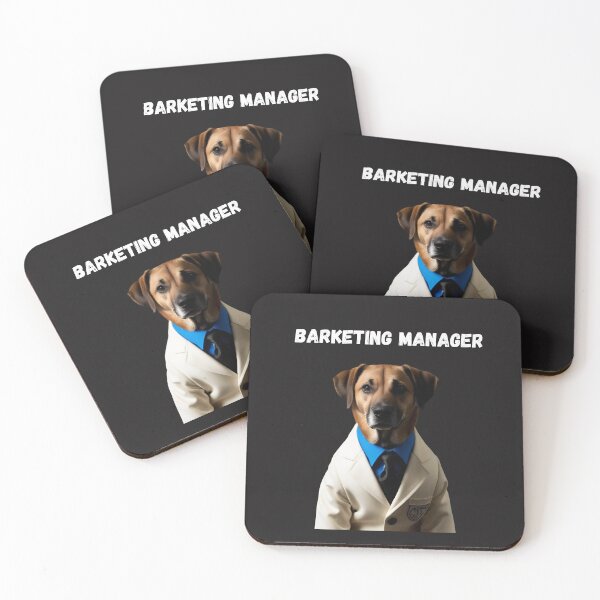 Item preview, BARKETING MANAGER designed and sold by Pawblematic .