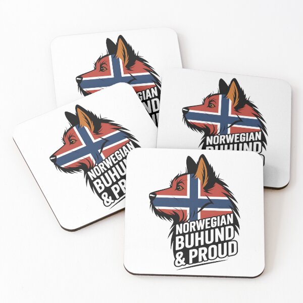 Item preview, Norwegian Buhund – Norwegian and Proud | Nordic Heritage Dog Lover designed and sold by CuteDesignables.