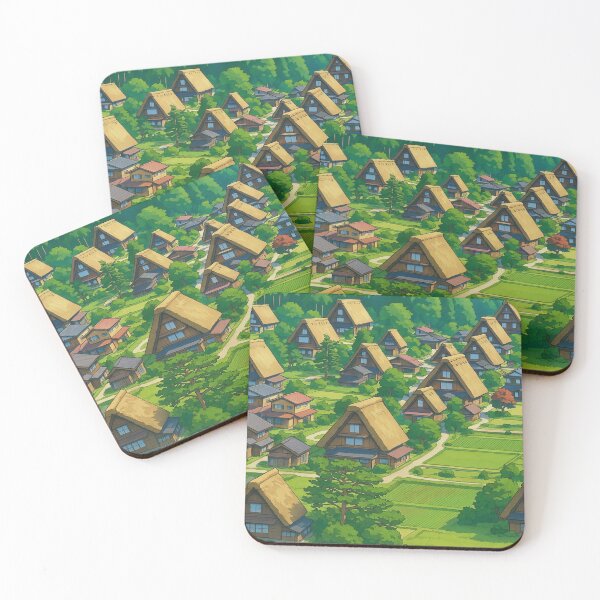 Item preview, Traditional Japan Shirakawago Village designed and sold by Takeda-art.