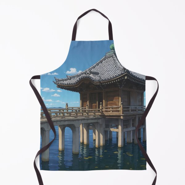 Aperçu de l'œuvre Pavillon flottant Ukimido au temple Mangetsu-ji créée et vendue par Takeda-art.