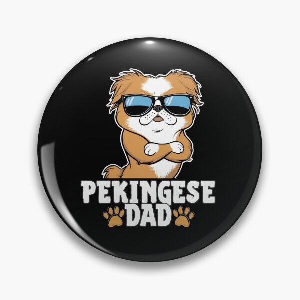 Item preview, Pekingese Dad – Regal, Fluffy, and Full of Swagger designed and sold by GoodyPaws.
