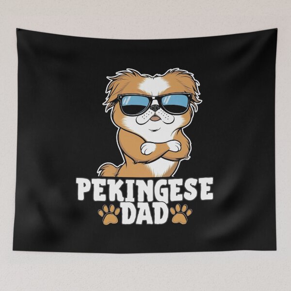 Item preview, Pekingese Dad – Regal, Fluffy, and Full of Swagger designed and sold by GoodyPaws.