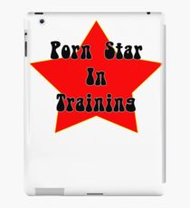Training Porn Star Funny Joke Design iPad Case/Skin