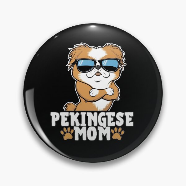Item preview, Pekingese Mom – Regal, Fierce, and Full of Floof designed and sold by GoodyPaws.