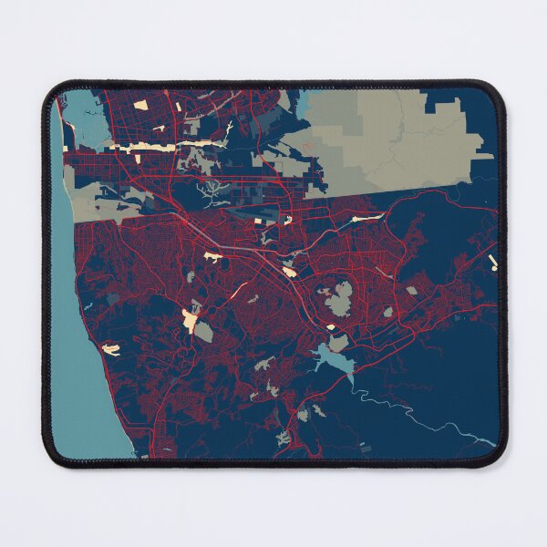 Item preview, Tijuana City Map of Mexico - Hope designed and sold by deMAP.