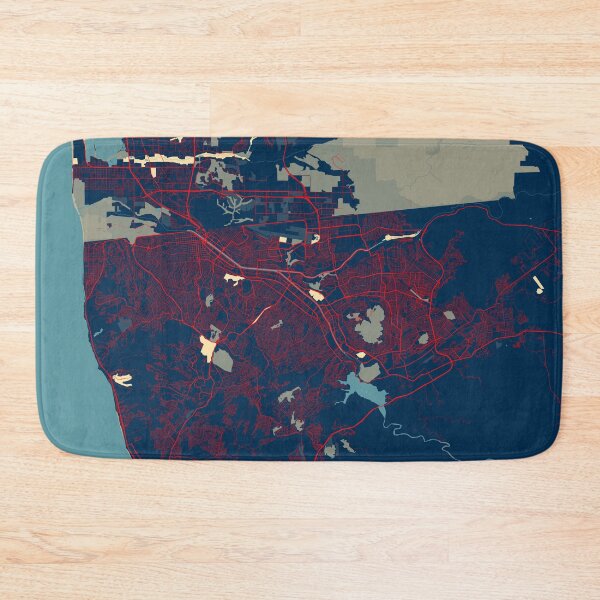 Item preview, Tijuana City Map of Mexico - Hope designed and sold by deMAP.