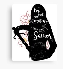 I'm the savior Canvas Print