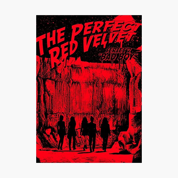 Red Velvet Photographic Print