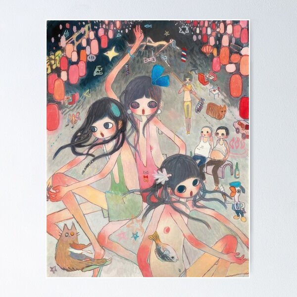 Aya Takano The Fish in Beijing Really Poster