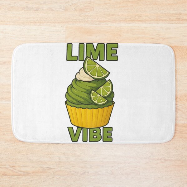 Item preview, Lime Vibe Cupcake – Cute Summer Pop Art Dessert Illustration designed and sold by Asbiell.