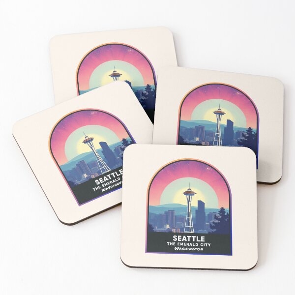 Item preview, Seattle (Washington), United States city designed and sold by PinkandP.
