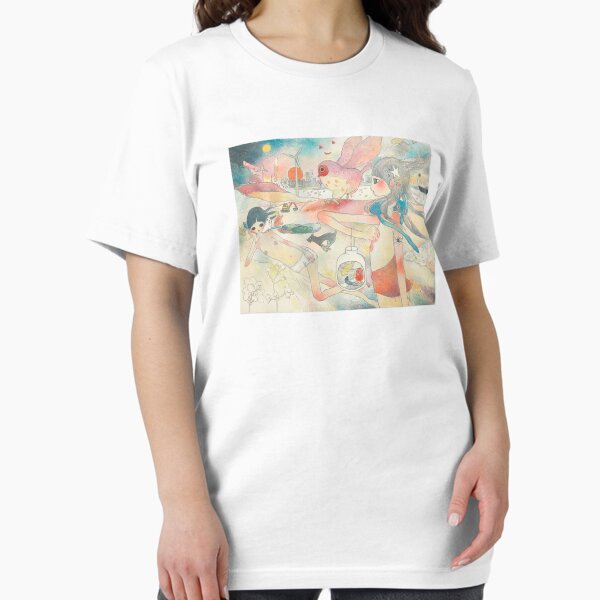 Aya Takano Bird with Girl Essential T-Shirt