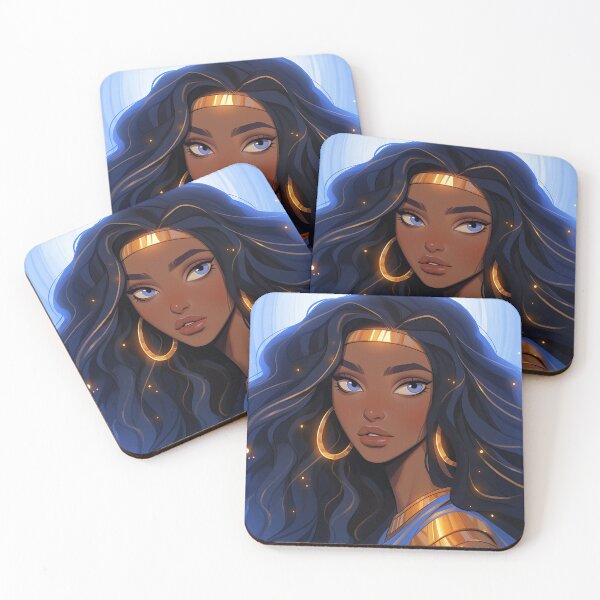 Item preview, Golden Goddess Anime Beauty Glow designed and sold by bubblegoth.