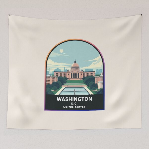 Item preview, Washington, D.C., United States designed and sold by PinkandP.