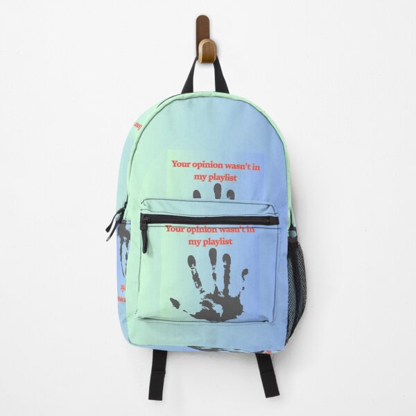 Item preview, Your Opinion Wasn’t in My Playlist – Bold Handprint Design designed and sold by Parijat Grace.