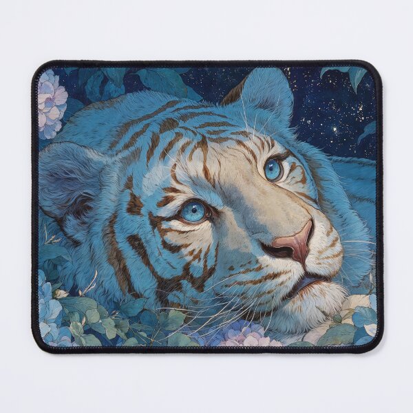 Item preview, Starlit Gaze of the Garden Tiger designed and sold by AshiraCreations.