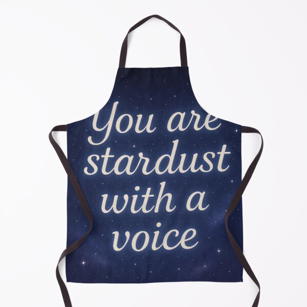 Item preview, You Are Stardust With a Voice – Cosmic Self-Worth Quote designed and sold by Neovibe Print.
