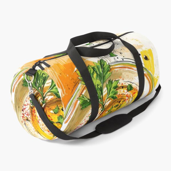 Item preview, Beautifully Arranged Hummus Plate Garnished with Parsley Olive Oil and Peppercorns- Vibrant Splashes designed and sold by OlfactoART Studio.