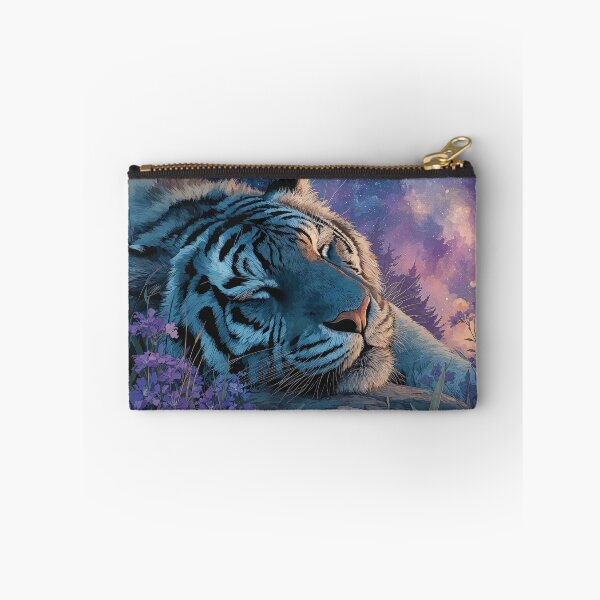 Item preview, Tiger Beneath the Lavender Nebula designed and sold by AshiraCreations.