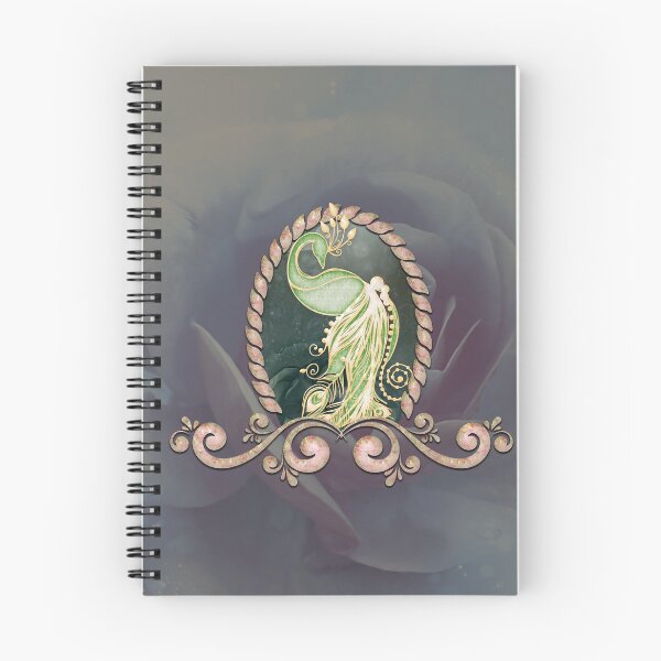 Item preview, A majestic peacock in gold and green designed and sold by nicky2342.