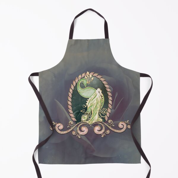 Item preview, A majestic peacock in gold and green designed and sold by nicky2342.