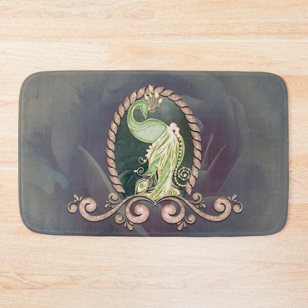 Item preview, A majestic peacock in gold and green designed and sold by nicky2342.