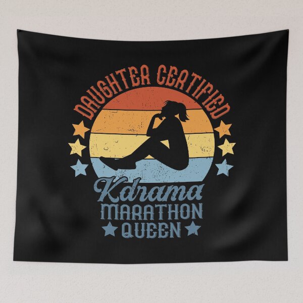 Item preview, Daughter Certified Kdrama Queen – Cute Binge-Watching designed and sold by KGlam.