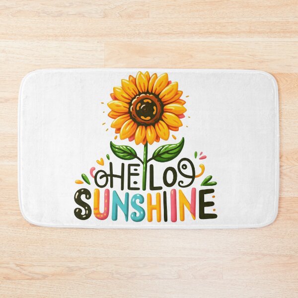 Item preview, sunshine, sunflower, hello, ola designed and sold by TrueArtVibes.