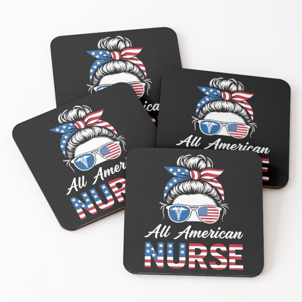 Item preview, Patriotic 4th of July Nurse Independence Day Pride designed and sold by Blok45.