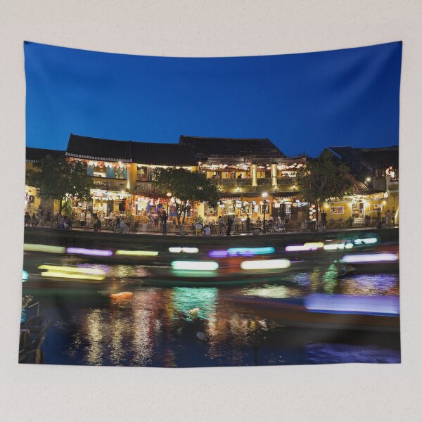 Item preview, Night scene in Hoi An Vietnam designed and sold by franck380.