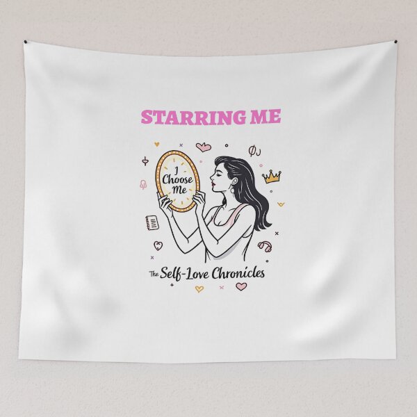 Item preview, Starring Me The Self-Love Chronicles designed and sold by gogettadriptees.
